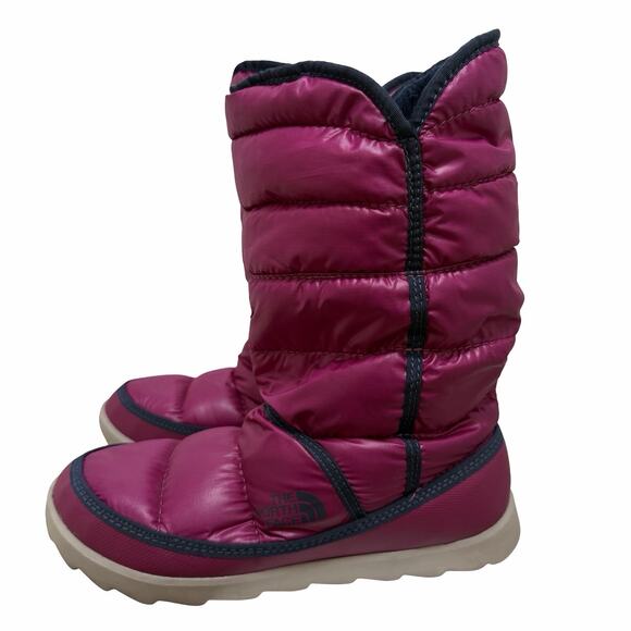North Face Womens Amore II Radiance Winter Boots US 7 EU 28 Purple/Cosmic Blue - Picture 3 of 11